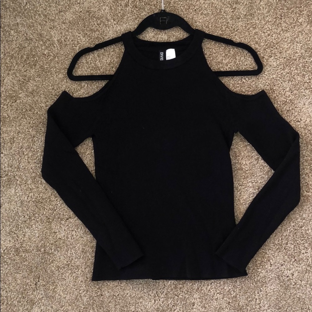 Cold Shoulder Sweater, NWOT
